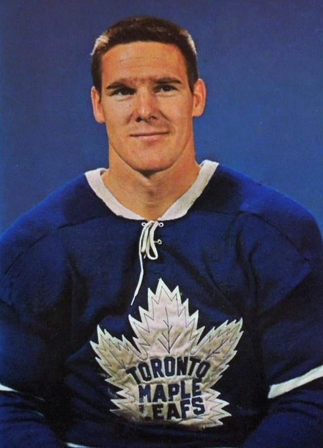 Tim Hortons in Maple Leafs Jersey